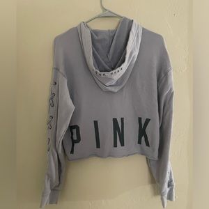 Victoria Secret PINK crop hoodie